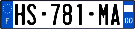 HS-781-MA