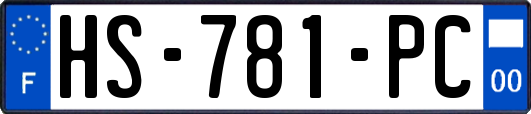HS-781-PC