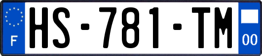 HS-781-TM