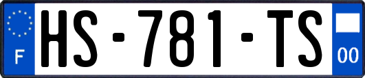 HS-781-TS