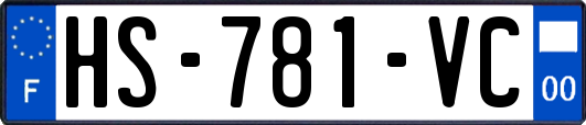 HS-781-VC