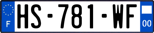 HS-781-WF