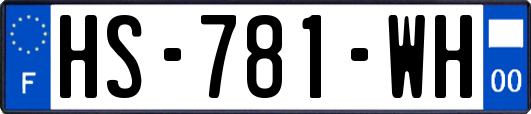 HS-781-WH