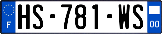 HS-781-WS