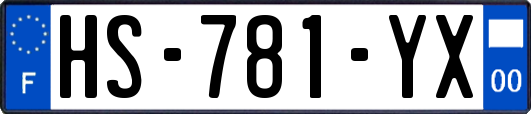 HS-781-YX