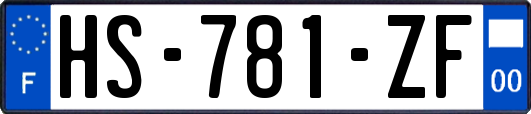 HS-781-ZF