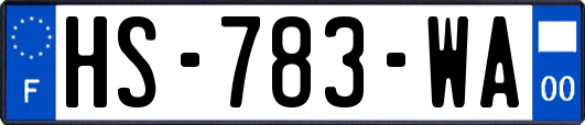 HS-783-WA