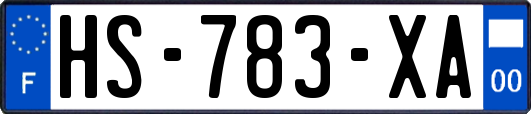 HS-783-XA