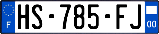HS-785-FJ