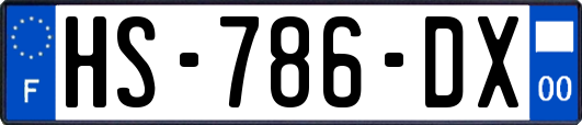 HS-786-DX