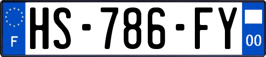 HS-786-FY