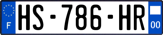 HS-786-HR