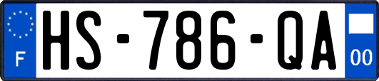 HS-786-QA