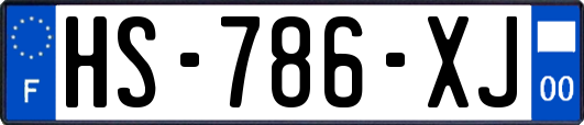 HS-786-XJ