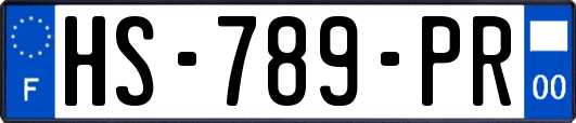 HS-789-PR