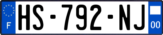 HS-792-NJ