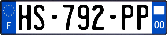 HS-792-PP