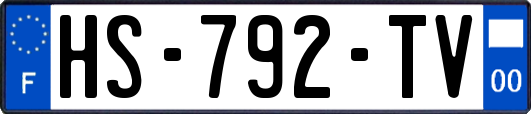 HS-792-TV