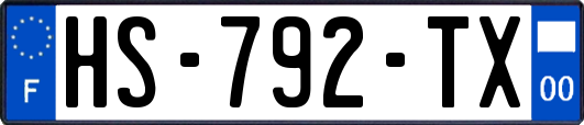 HS-792-TX