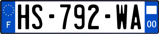 HS-792-WA