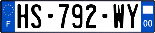 HS-792-WY