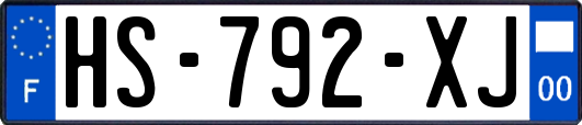 HS-792-XJ