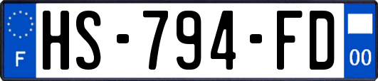 HS-794-FD