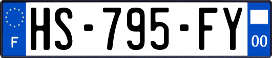 HS-795-FY
