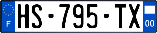 HS-795-TX