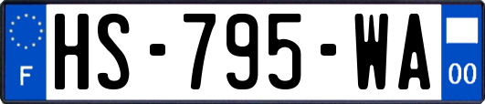 HS-795-WA