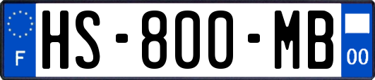 HS-800-MB