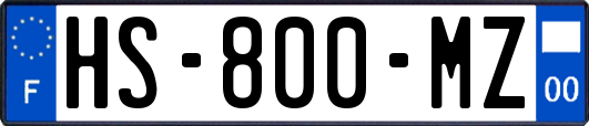 HS-800-MZ