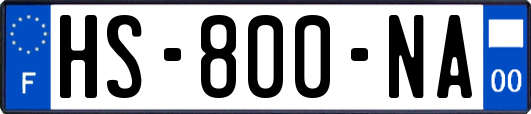 HS-800-NA