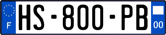 HS-800-PB