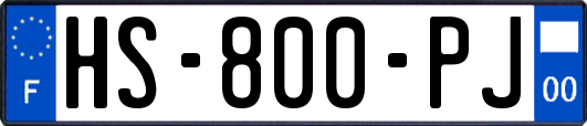 HS-800-PJ