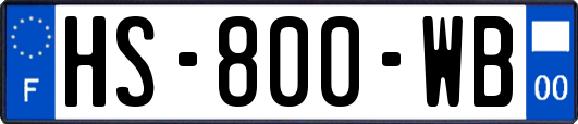 HS-800-WB