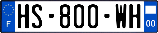 HS-800-WH