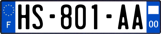 HS-801-AA