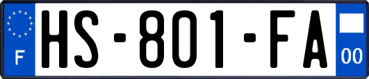HS-801-FA