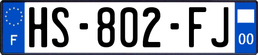 HS-802-FJ