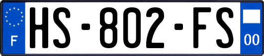 HS-802-FS