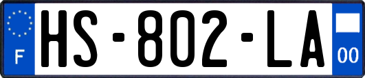 HS-802-LA