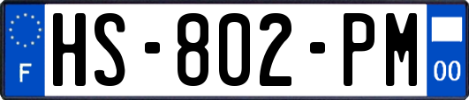HS-802-PM