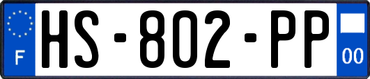 HS-802-PP