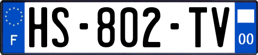 HS-802-TV