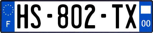 HS-802-TX