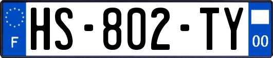 HS-802-TY