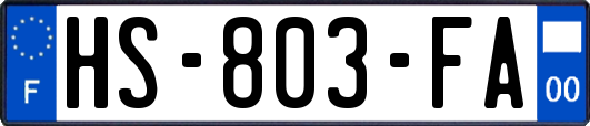 HS-803-FA