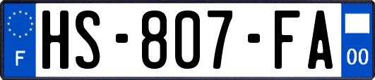 HS-807-FA