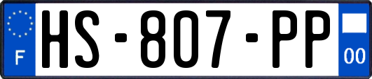 HS-807-PP